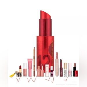 Macys 12 Days of Lip Advent Calendar lipsticks lip gloss 6 items
